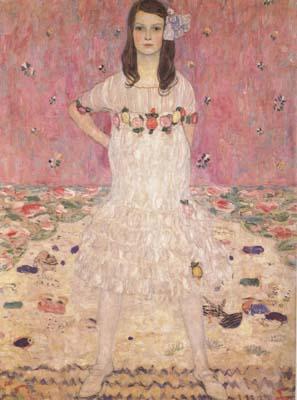 Gustav Klimt Portrait of Mada Primavesi (mk20 Norge oil painting art